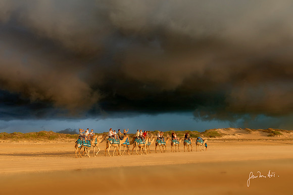 Camel ride on Cable Beach
